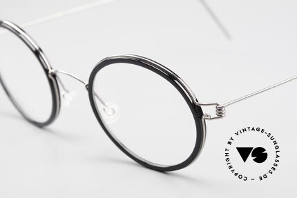 Lindberg Cameron Air Titan Rim Runde Titanbrille Damen Herren, vielfach ausgezeichnet hinsichtlich Qualität und Design, Passend für Herren und Damen