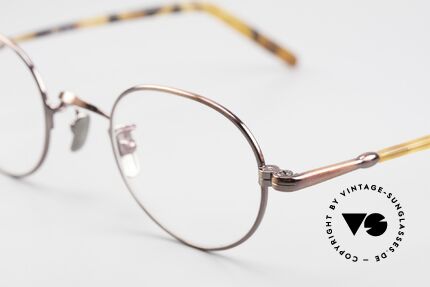 Lunor VA 108 Limited Edition Antik Bronze, Modell VA 108: Bügel aus einer Acetat-Metallkombi, Passend für Herren und Damen