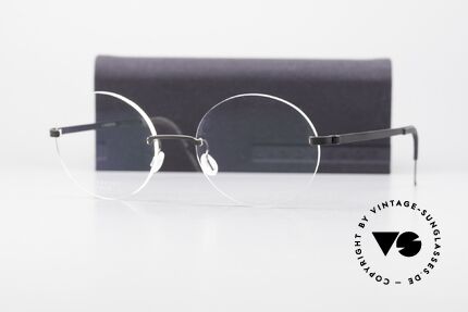 Lindberg 2293 Strip Titan Rund Ovale Titanbrille Randlos, Größe: small, Passend für Herren und Damen