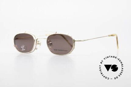 Koh Sakai KS9716 Damenbrille Oder Herrenbrille, 1997 in Los Angeles designed & in Sabae (JP) produziert, Passend für Herren und Damen