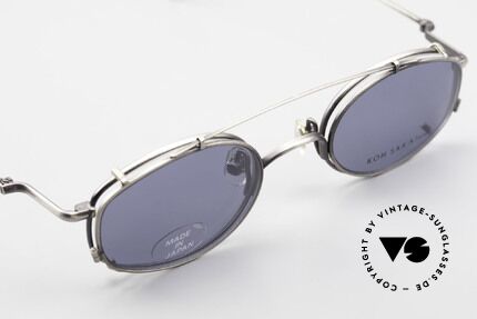 Koh Sakai KS9544 Herrenbrille Oder Damenbrille, unisex Modell KS9544 in edler 'antik-silber' Legierung, Passend für Herren und Damen