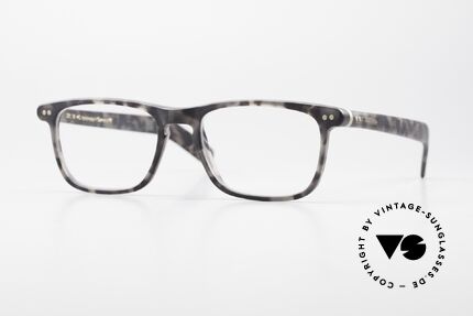 Lunor A6 250 Markante Herrenbrille Azetat Details