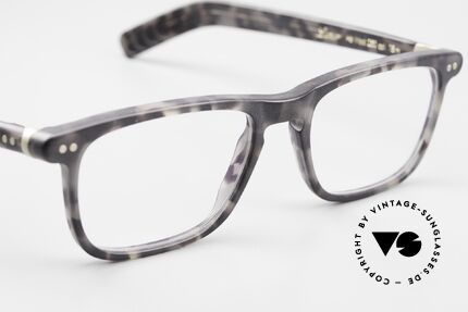 Lunor A6 250 Markante Herrenbrille Azetat, Fassung kann beliebig verglast werden (optisch/Sonne), Passend für Herren
