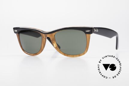 Ray Ban Wayfarer I Alte 80er USA B&L Sonnenbrille, USA Wayfarer: der absolute Sonnenbrillenklassiker, Passend für Herren und Damen Ray Ban Wayfarer I Alte 80er USA B&L Sonnenbrille, USA Wayfarer: der absolute Sonnenbrillenklassiker, Passend für Herren und Damen