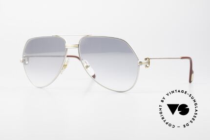 Cartier Vendome LC - M Palladium Mineral Persol Gläser Details