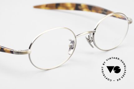 Lunor Cigar 532 AG Alte Brille Oval Antik Gold, Lunor DEMOgläser sollten entsprechend ersetzt werden, Passend für Herren und Damen