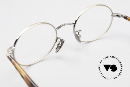 Lunor Cigar 532 AG Alte Brille Oval Antik Gold, Größe: small, Passend für Herren und Damen