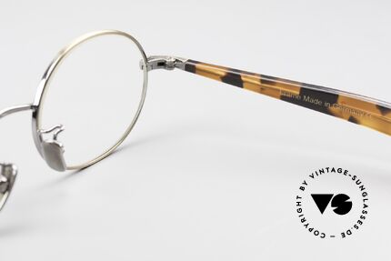 Lunor Cigar 532 AG Alte Brille Oval Antik Gold, Größe: small, Passend für Herren und Damen