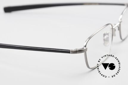 Lunor Club IV 524 AS Brille Eckig In Antik Silber, eine eckige Herrenbrille bzw. Lesebrille für Herren, Passend für Herren