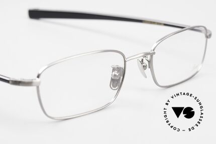 Lunor Club IV 524 AS Brille Eckig In Antik Silber, orig. Demogläser können entsprechend ersetzt werden, Passend für Herren