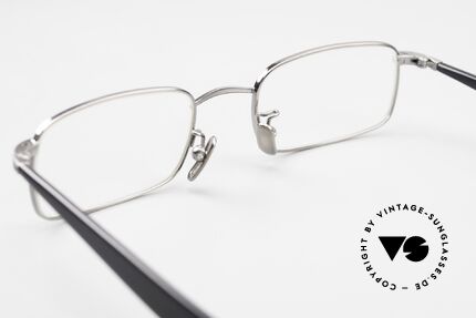 Lunor Cigar 533 AS Rare Brille Eckig Antik Silber, Größe: medium, Passend für Herren und Damen