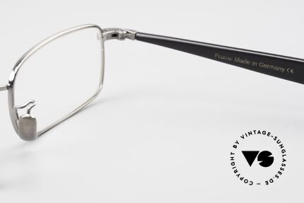 Lunor Cigar 533 AS Rare Brille Eckig Antik Silber, Größe: medium, Passend für Herren und Damen
