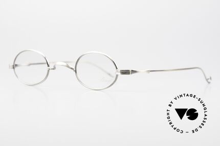 Lunor II 04 Ovale XS Brille Antik Silber, Fassung in Größe 37/25; für große Stärken geeignet, Passend für Herren und Damen Lunor II 04 Ovale XS Brille Antik Silber, Fassung in Größe 37/25; für große Stärken geeignet, Passend für Herren und Damen