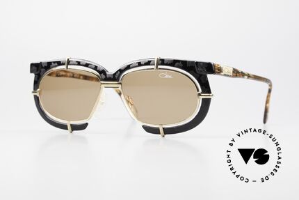 Cazal 871 Extravagante Vintage Brille, außergewöhnliche 90er Cazal Designer-Sonnenbrille, Passend für Damen