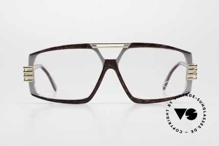 Cazal 325 Alte 80er Brille HipHop Style, typisch Run-D.M.C. Hip-Hop-Szene Brille, Passend für Herren und Damen