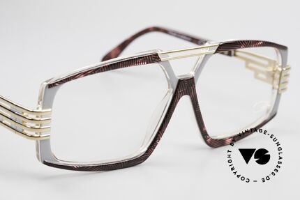 Cazal 325 Alte 80er Brille HipHop Style, ungetragen und mit original CAZAL Etui, Passend für Herren und Damen