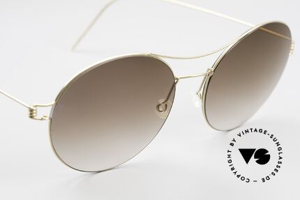 Lindberg Victoria Air Titan Rim Damenbrille Zeiss Sonnenglas, ungetragenes Designerstück mit originalem Lindberg Etui, Passend für Damen