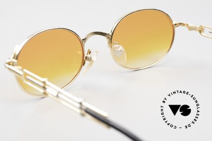 Jean Paul Gaultier 55-4178 Einstellbare Vintage Brille Oval, KEINE retro Sonnenbrille; ein ORIGINAL von circa 1994, Passend für Herren und Damen