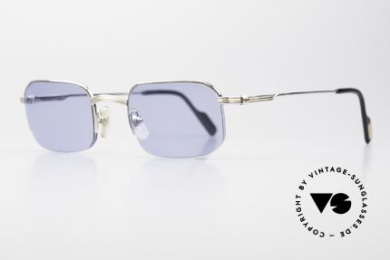 Cartier Broadway Halb Randlose Fassung Platin, teure Platin-Edition: Fassung mit Platin-Legierung, Passend für Herren