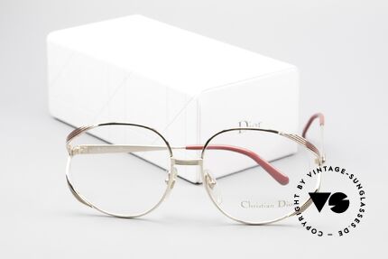 Christian Dior 2387 Damen Vintage Brille Rarität, Größe: medium, Passend für Damen