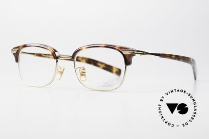 Lunor Combi 95 Kombi Titanbrille Vergoldet GP, in Japan gefertigt, da Japan federführend in "Titan", Passend für Herren und Damen