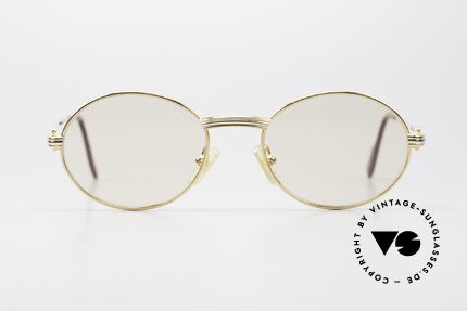 Cartier Saint Honore Gläser Verdunkeln Automatisch, edles und zeitloses Design, SMALL-Größe 49°18, 130, Passend für Herren und Damen