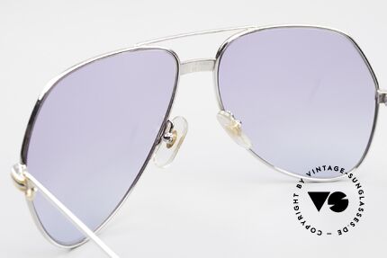 Cartier Vendome LC - L Platin Sonnenbrille Aviator 80er, ungetragen mit original Verpackung (ein Sammlerstück), Passend für Herren