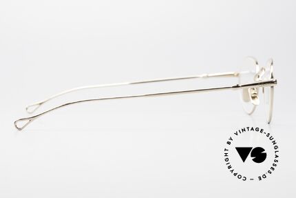 Lunor V 107 Runde Brille Panto Bicolor BC, ungetragen (wie alle unsere Lunor Brillenklassiker), Passend für Herren und Damen