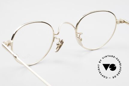 Lunor V 107 Runde Brille Panto Bicolor BC, Größe: medium, Passend für Herren und Damen