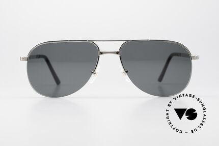 Cartier Titanium T8100943 Aviatorbrille Halb Rahmenlos, Titanium-Fassung: in LARGE Größe 58x18, 145, Passend für Herren