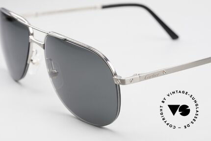 Cartier Titanium T8100943 Aviatorbrille Halb Rahmenlos, 2nd hand; jedoch neuwertig mit orig. Verpackung, Passend für Herren