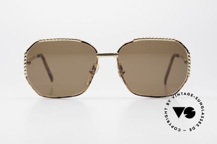 Christian Dior 2486 Echte 80er Damensonnenbrille, TOP-Qualität (Brücke und Bügel sind vergoldet), Passend für Damen