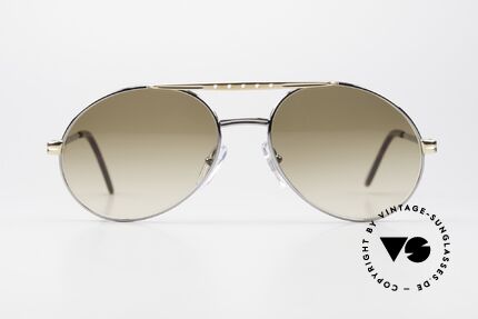 Bugatti 02926 Herren Sonnenbrille 80er Large, circa Ende der 1980er Jahre in Frankreich produziert, Passend für Herren