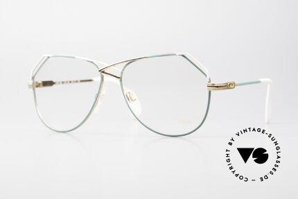 Cazal 229 West Germany Vintage Brille, extravagantes CAZAL Design aus den 1980ern, Passend für Damen