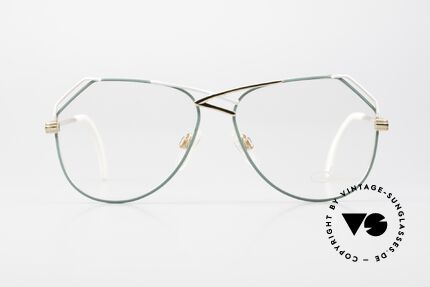 Cazal 229 West Germany Vintage Brille, kunstvoll verschlungener Steg (TOP-Qualität), Passend für Damen