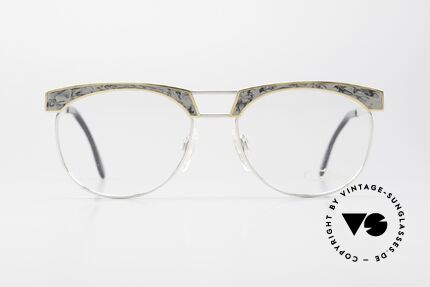 Cazal 741 Panto Brille Von Cari Zalloni, Pantoform interpretiert von CAri ZALloni (Mr. CAZAL), Passend für Herren