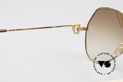Cartier Grand Pavage Juwelen Sonnenbrille 18kt Gold, diese einmalige Luxusbrille steht NICHT ZUM VERKAUF!, Passend für Herren