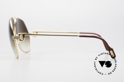 Cartier Vendome LC - L Rare 80er Luxus Sonnenbrille, KEINE Retrobrille, sondern ein altes vintage ORIGINAL, Passend für Herren
