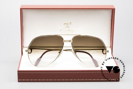 Cartier Vendome LC - L Rare 80er Luxus Sonnenbrille, Größe: large, Passend für Herren
