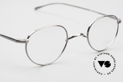 Lunor Club I 501 AS Brille In Antik Silber Panto Stil, Lunor DEMOgläser sollten entsprechend ersetzt werden, Passend für Herren und Damen