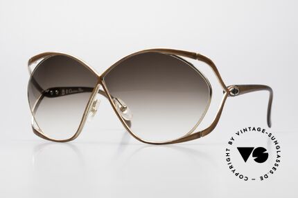 Christian Dior 2056 Vintage Damen Sonnenbrille Details