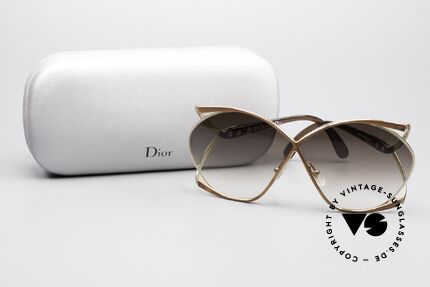 Christian Dior 2056 Vintage Damen Sonnenbrille, KEINE Retromode; ein altes 80er Jahre Dior-ORIGINAL, Passend für Damen