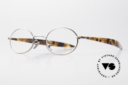 Lunor Cigar 532 AC Antik Kupfer Brille Oval Unisex, Scheibenbreite: 44mm, Höhe = 32mm und Steg 19mm, Passend für Herren und Damen