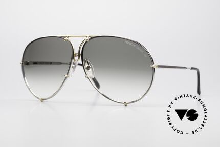 Porsche 5621 1980er Sonnenbrille Bicolor Details