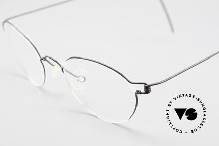Lindberg Persus Air Titan Rim High-End Titaniumbrille Unisex, extrem stabile Fassung, flexibel & elastisch, und nur 3g, Passend für Herren und Damen