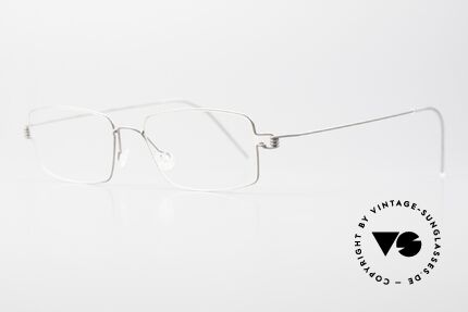 Lindberg Flemming Air Titan Rim Eckige Titaniumbrille Unisex, so zeitlos, stilvoll und innovativ = Prädikat "VINTAGE", Passend für Herren und Damen