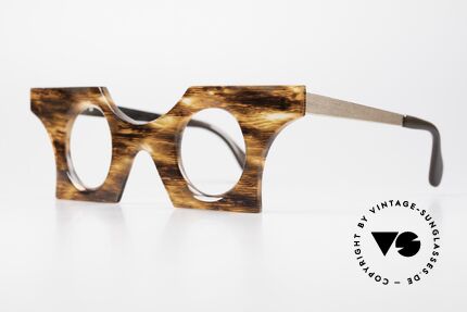 Prototype Design Study 70er Brillendesign Studie Unikat, kann daher "nur" als Accessoire verwendet werden, Passend für Damen