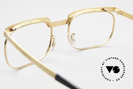 IOM 504 Gold Filled Narcos Sonnenbrille Diego Luna, eine vintage Herrenbrille (mit Echtgold) in Gr. 54/20, Passend für Herren