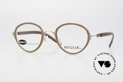 Metzler 5050 Pantobrille Damen Und Herren, Metzler Brille 5050, color A, Größe 46-20, 135, Passend für Herren und Damen