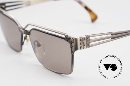 Alain Mikli 5665 / 010 Markante Vintage Brille Titanium, Top-Qualität (Titanium-Fassung, made in Japan), Passend für Herren und Damen